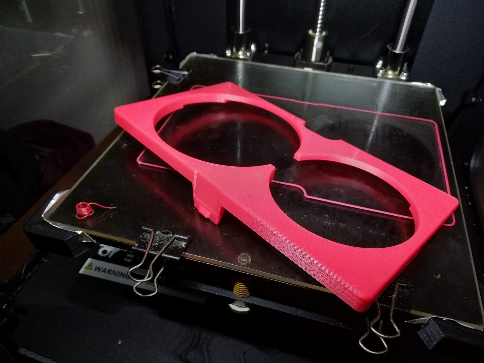 Cup holder insert installed