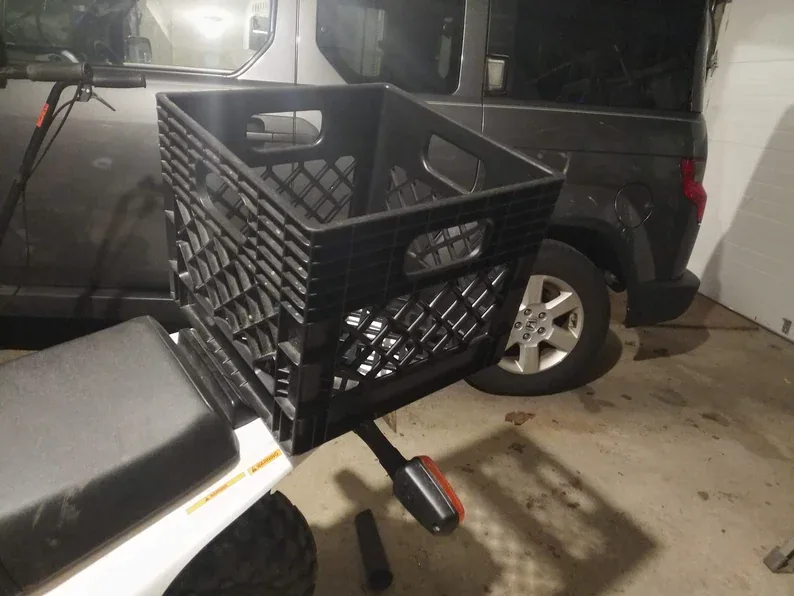 Yamaha TW200 Milk Crate Adapters